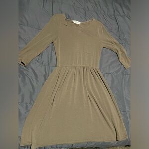 Ladies dress from local boutique.